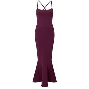 Solace London Verla Flared Hem Midi Dress